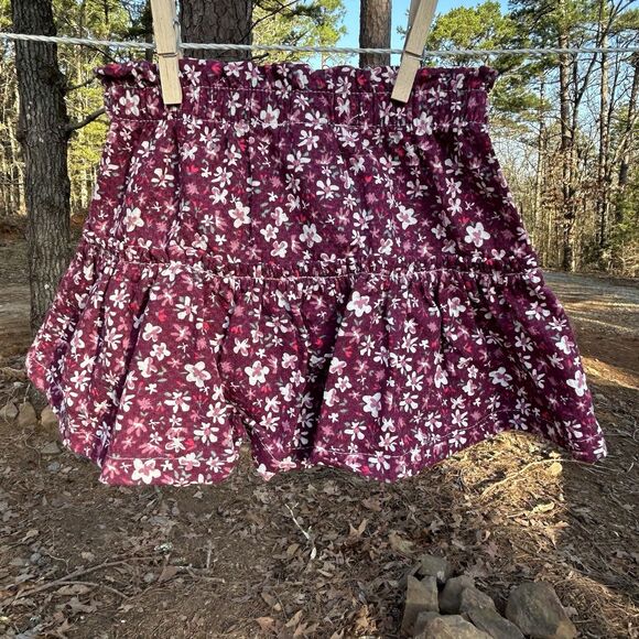 NWOT Jessica Simpson Girl's Ruffle Flared Skirt - Size 4 - Floral - Cute! - Picture 3 of 9